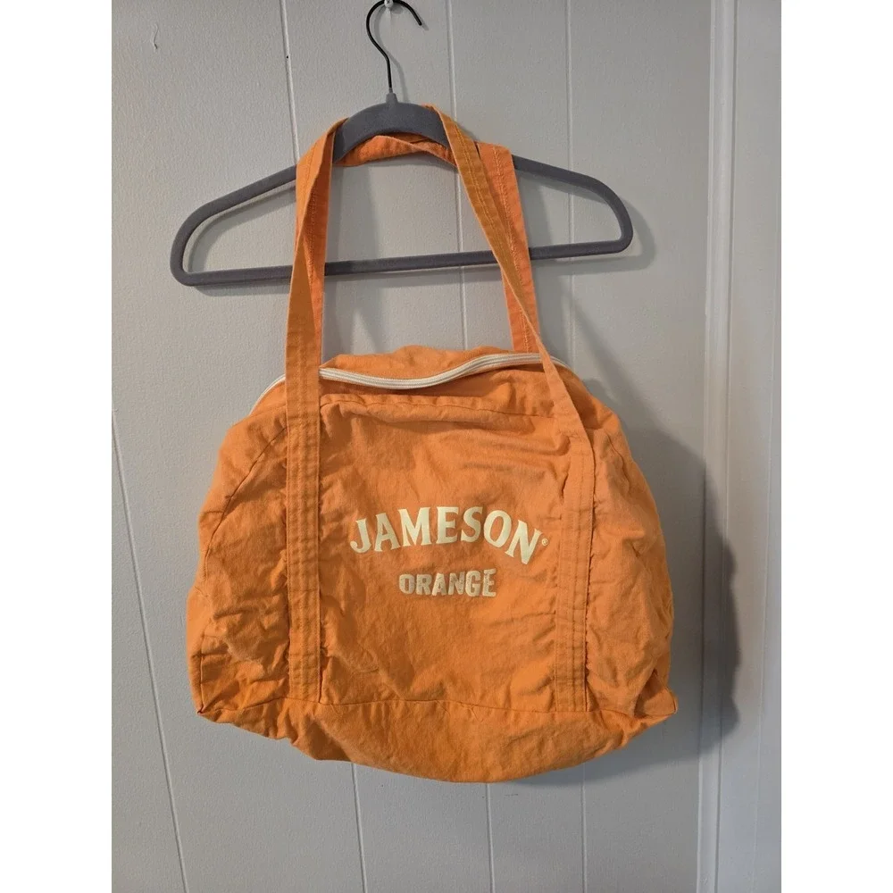 Jameson Orange Limited Edition Duffle Bag, highlights Jameson Orange Irish Whisk